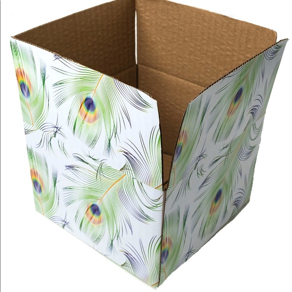 CLEARANCE 10 (6X6X4) Peacock Boxes PRICE IS FIRM - Picture 6 of 6